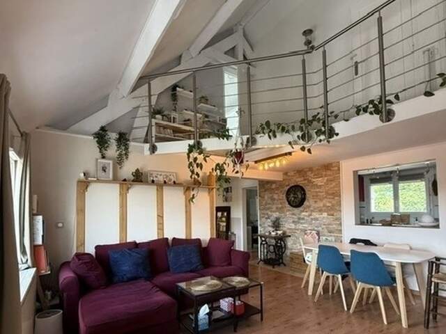 Duplex F5 en excellent état - Vue dégagée - Garage, cave et — photo du bien