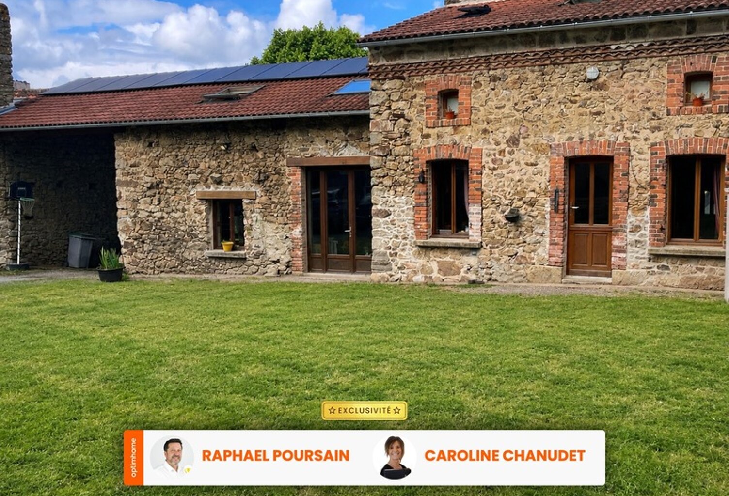 Maison de charme avec deux granges et cour intérieur 1370 m2 — photo 1