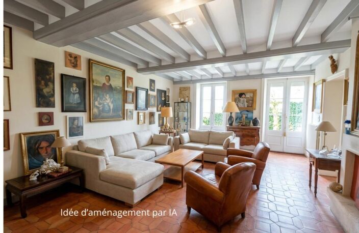 Maison de caractère avec jardin - 8 pièces - SOULGE SUR OUETTE (53) — photo 2