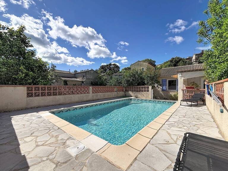MURVIEL LES MONTPELLIER (34) - Maison familiale à vendre 7 pièces, 134 m2 - Grand terrain 1417 m2 arboré, clos avec piscine — photo 1