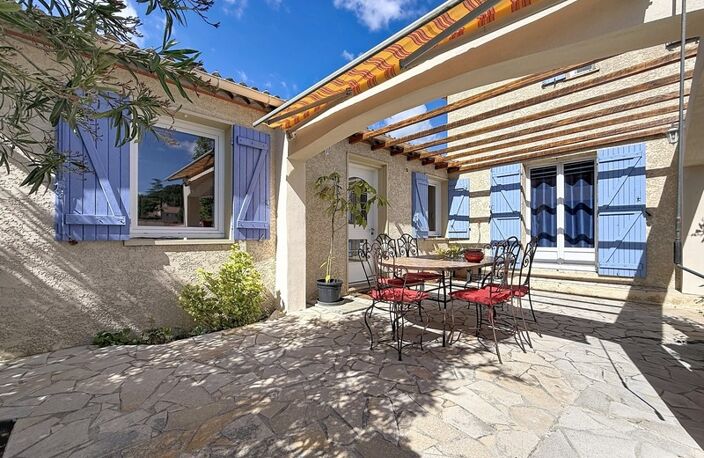 MURVIEL LES MONTPELLIER (34) - Maison familiale à vendre 7 pièces, 134 m2 - Grand terrain 1417 m2 arboré, clos avec piscine — photo 4