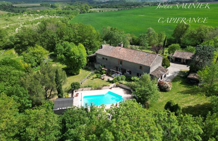 PROPRIÉTÉ D’EXCEPTION EN PLEINE CAMPAGNE – 292 m² – 2 HECTARES – GÎTE – PISCINE – CALME ABSOLU proche de CARAMAN (31) — photo 4