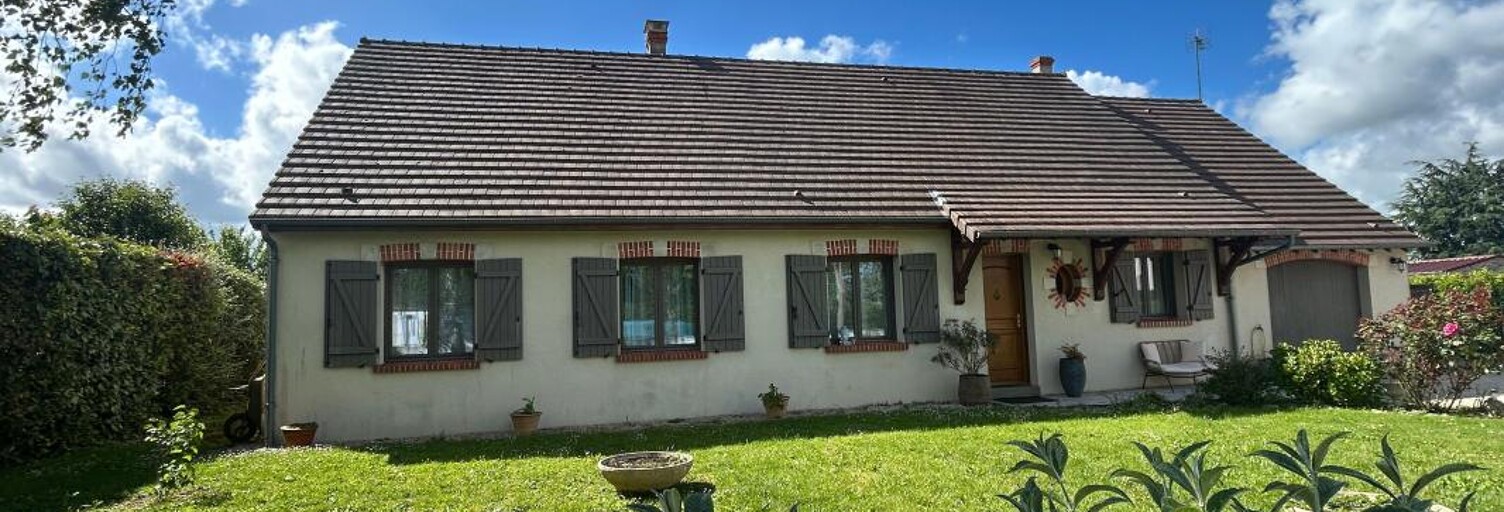 Maison 5 Pièces 112 m² à vendre à La Chapelle-Saint-Martin-en-Plaine (41500)