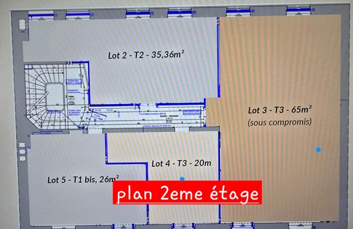 Appartement Vichy 2 pièce(s) 35 m2 — photo 3