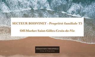 Maison 5 Pièces 136 m² à vendre à Saint-Gilles-Croix-de-Vie (85800)