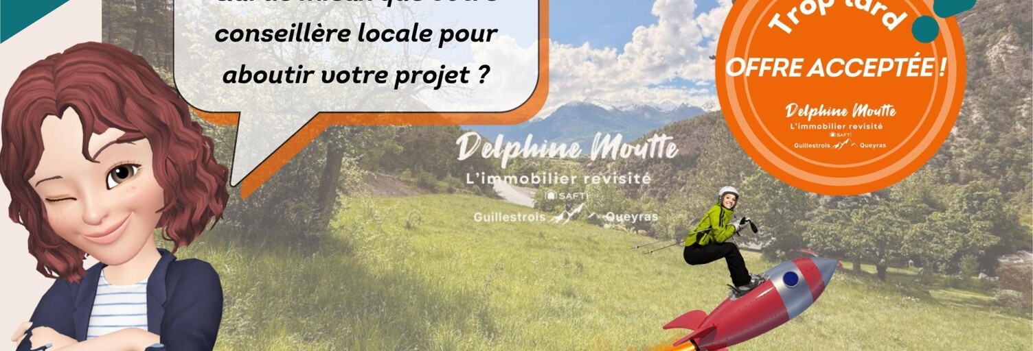 Terrain  1296 m² à vendre à Guillestre (05600)