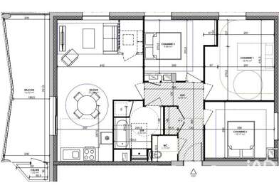 Appartement 4 pièces 499000 €