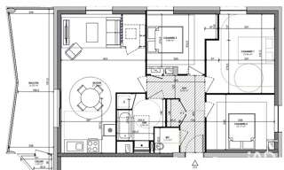 Appartement 4 Pièces 77 m² à vendre à Lyon 7 (69007)