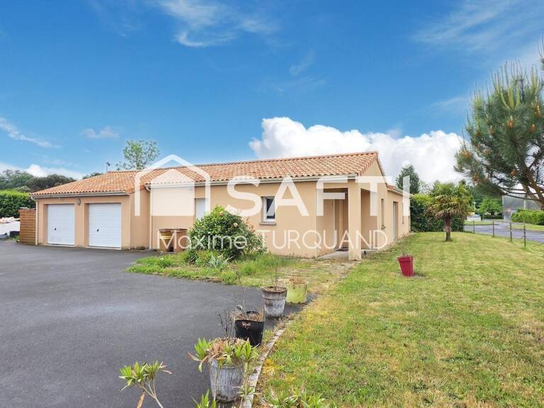 Pavillon plain-pied, 2007, 3 chambres, 1100m² de terrain + double garage. — photo 1