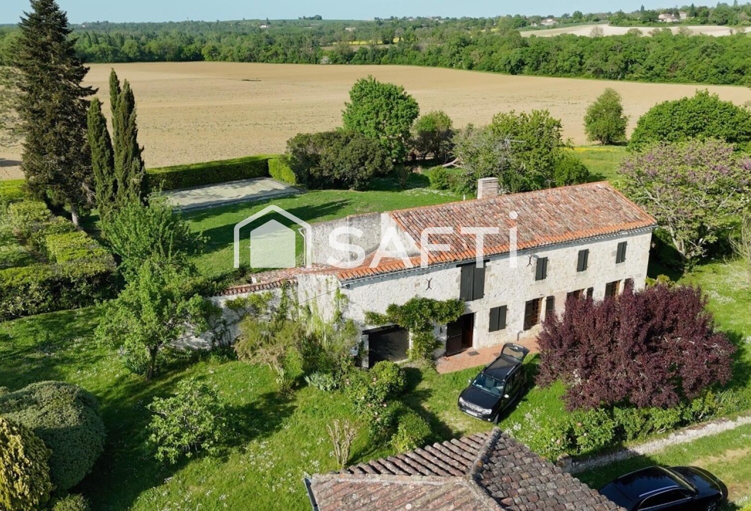 maison de Campagne, au calme, 4 chambres, piscine, terrain 6800 m2 — photo 1