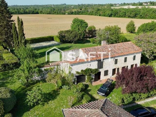 maison de Campagne, au calme, 4 chambres, piscine, terrain 6800 m2 — photo du bien