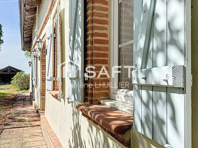Maison gersoise rénovée vue Pyrénées  45min Toulouse — photo du bien