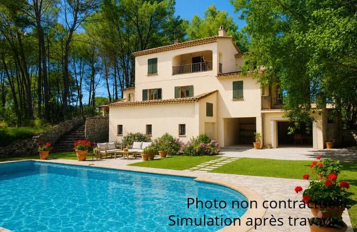 VILLECROZE- MAISON T6- 4 CHAMBRES- PISCINE-GARAGES-SOUS-SOL-TERRAIN 5193 M2 — photo 2