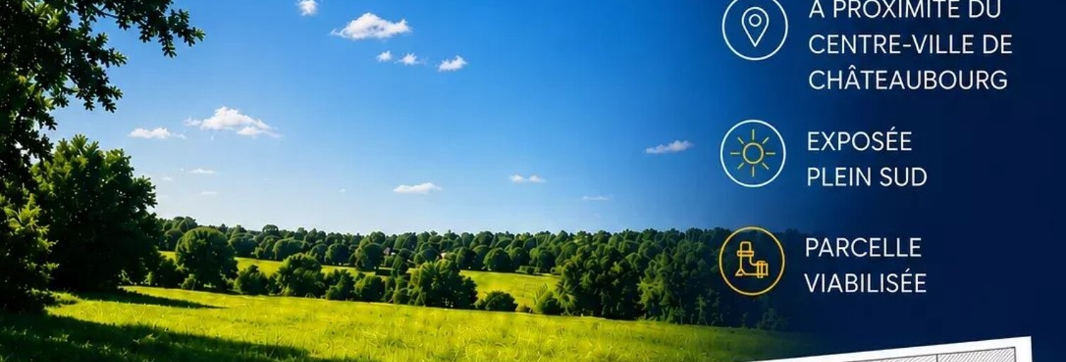 Terrain  300 m² à vendre à Châteaubourg (35220)