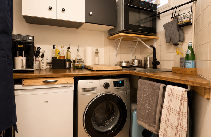 Studio 18,34 m2 -- Quartier Latin -- Immeuble Haussmannien -- C — photo 5