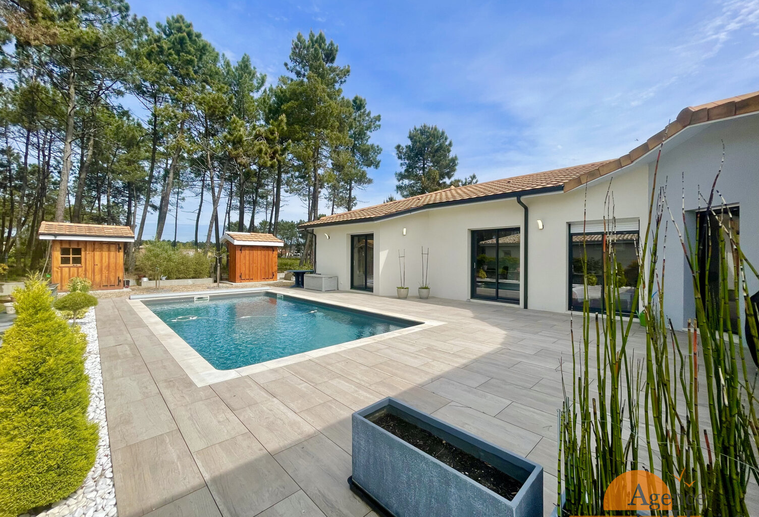 ANDERNOS - SUBLIME CONTEMPORAINE 4 CHAMBRES QUARTIER CALME — photo 1