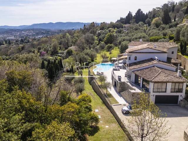 Villa provençale de luxe avec vues panoramiques sur la mer et la — photo du bien