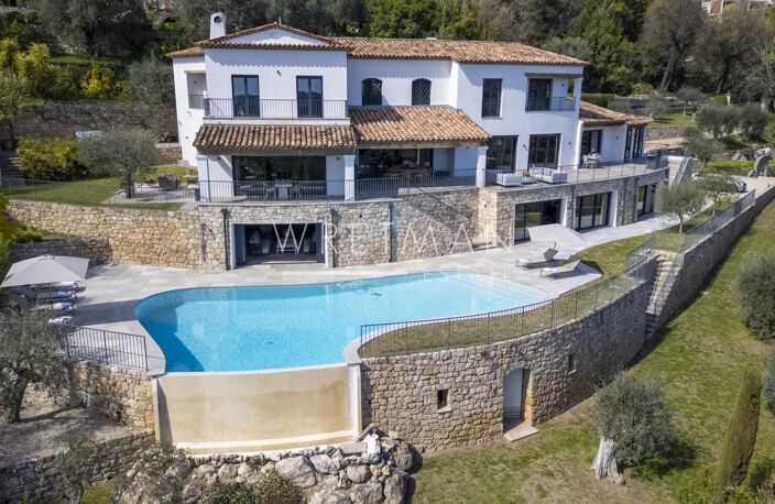 Villa provençale de luxe avec vues panoramiques sur la mer et la — photo 3