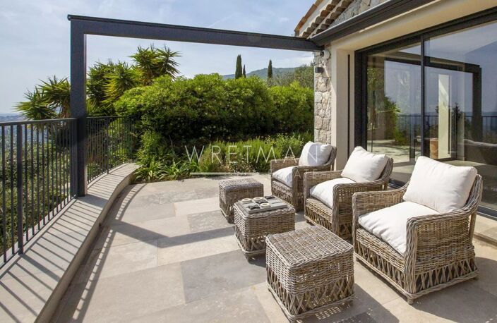 Maison en pierre élégante avec vue sur la mer et les montagnes - — photo 5