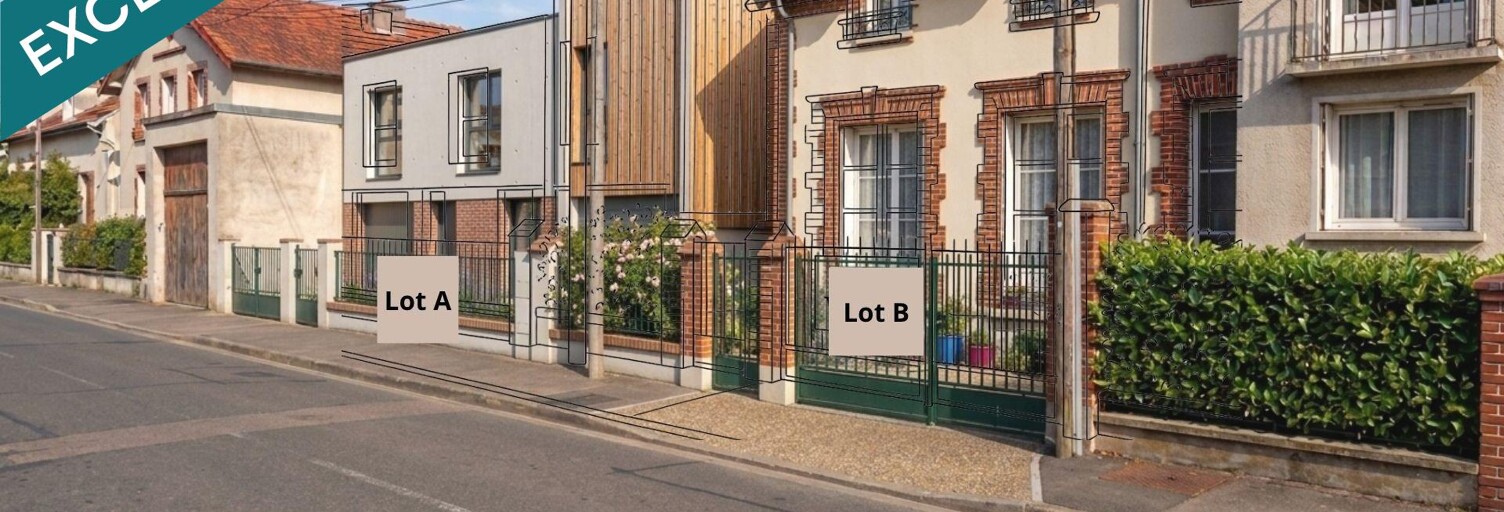 Terrain  297 m² à vendre à Maisons-Alfort (94700)