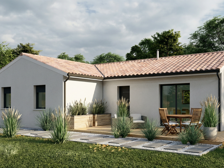 PROJET DE CONSTRUCTION d'une maison individuelle de 103m² — photo 1