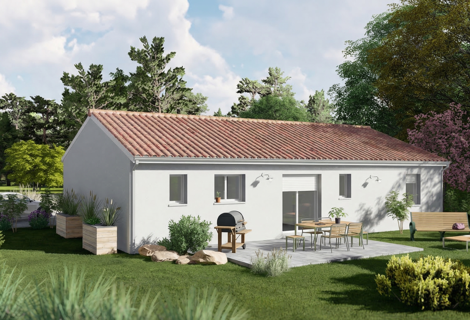 PROJET DE CONSTRUCTION A NIEUL — photo 1