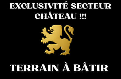 Terrain à bâtir secteur CHÂTEAU — photo du bien