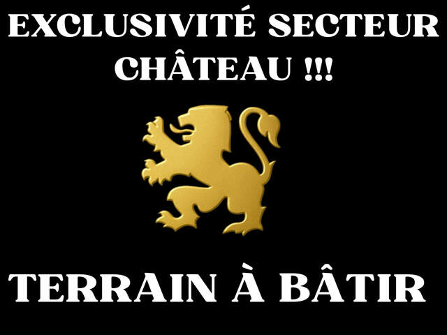 Terrain à bâtir secteur CHÂTEAU — photo du bien
