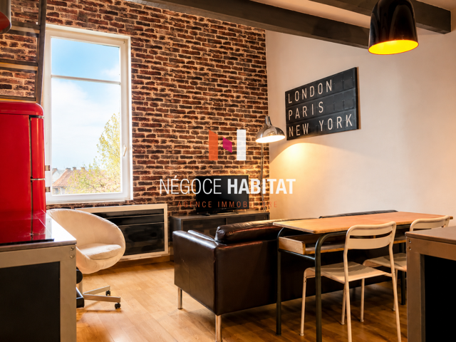 PROX. TRAM - STUDIO MEZZANINE 31M2 - BON RENDEMENT LOCATIF — photo du bien