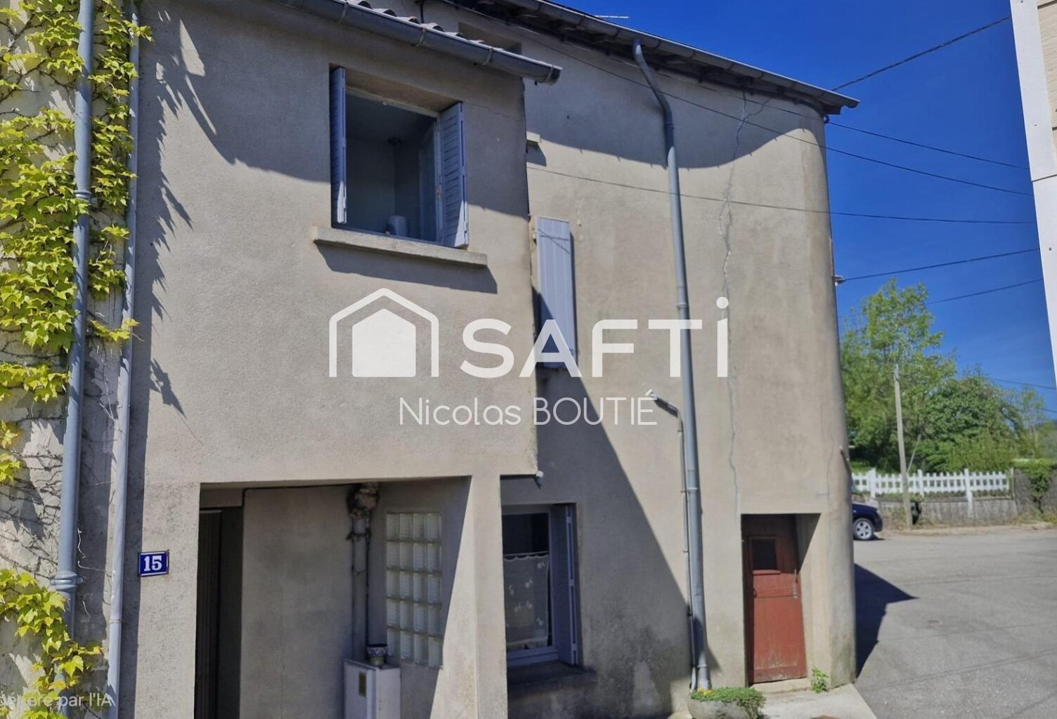 Maison de village et terrain non attenant (1500m²) — photo 1