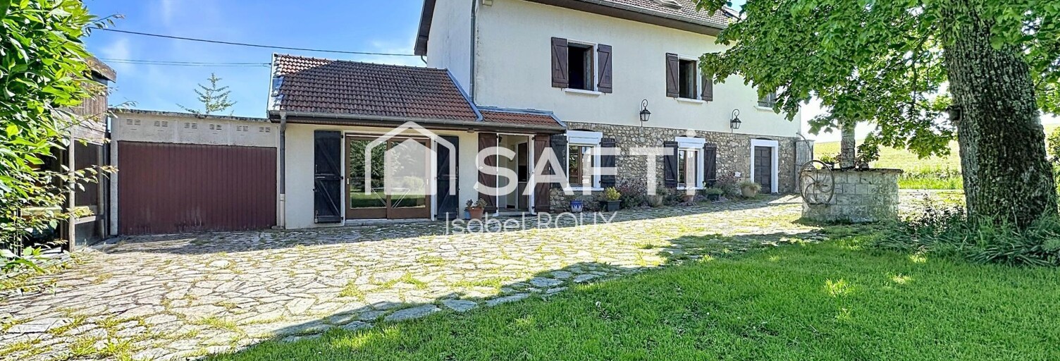Maison 9 Pièces 158 m² à vendre à Doissin (38730)