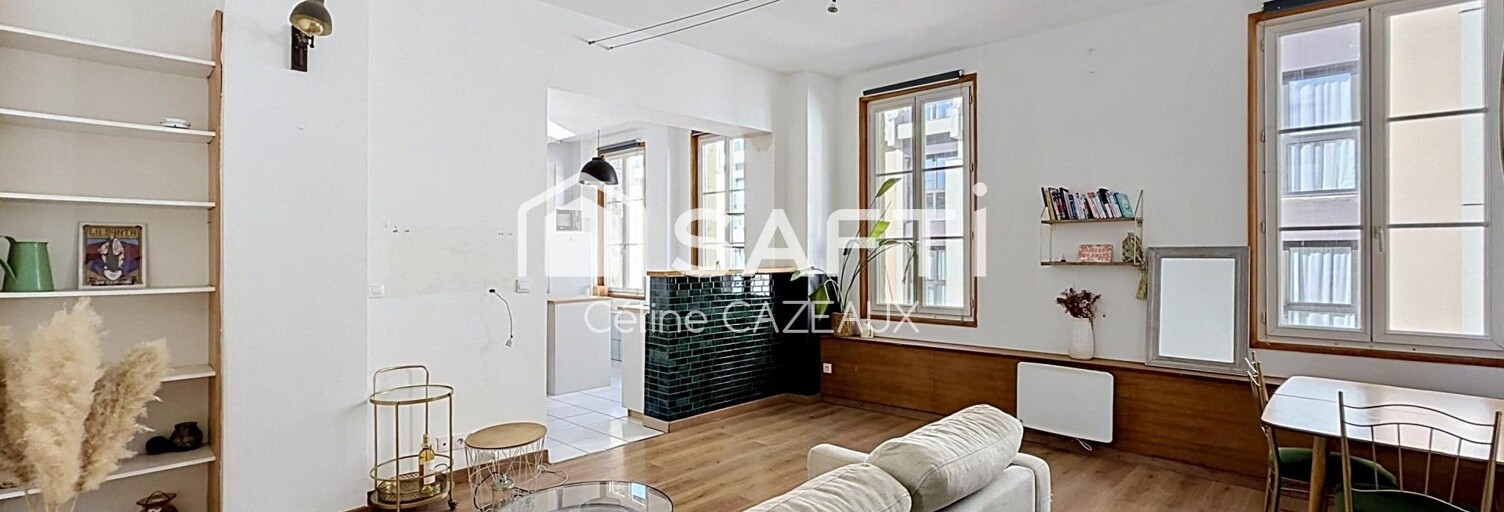 Appartement 3 Pièces 56 m² à vendre à Bordeaux (33000)
