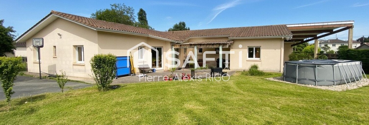 Maison 8 Pièces 218 m² à vendre à Miramont-de-Guyenne (47800)
