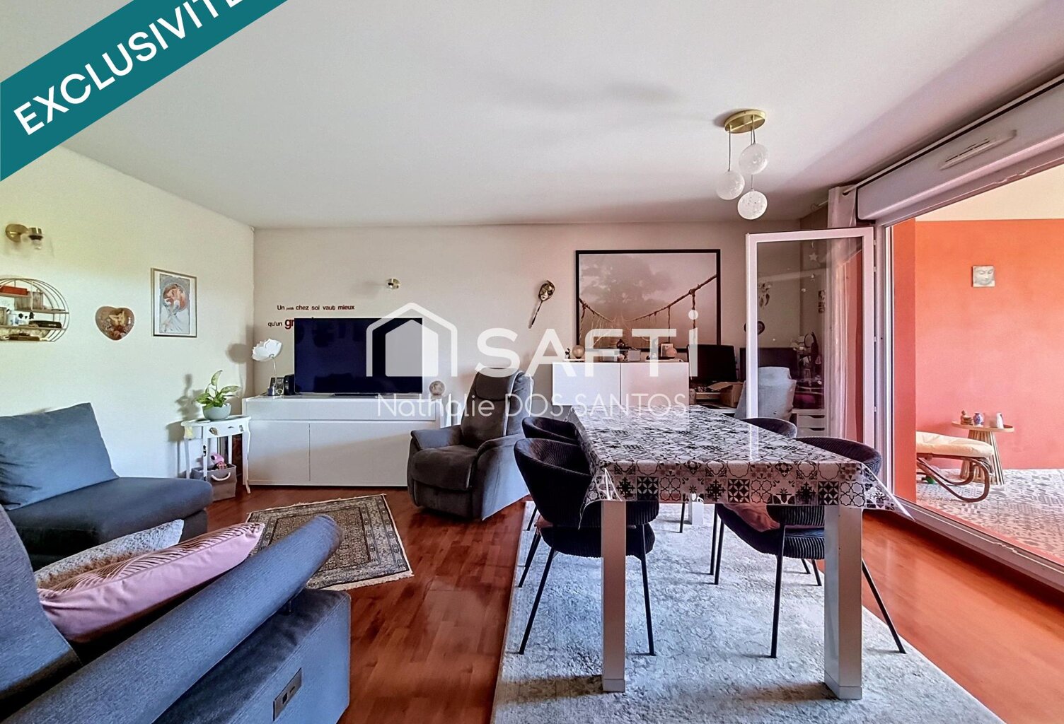 Appartement T3 avec loggia dans une petite résidence — photo 1