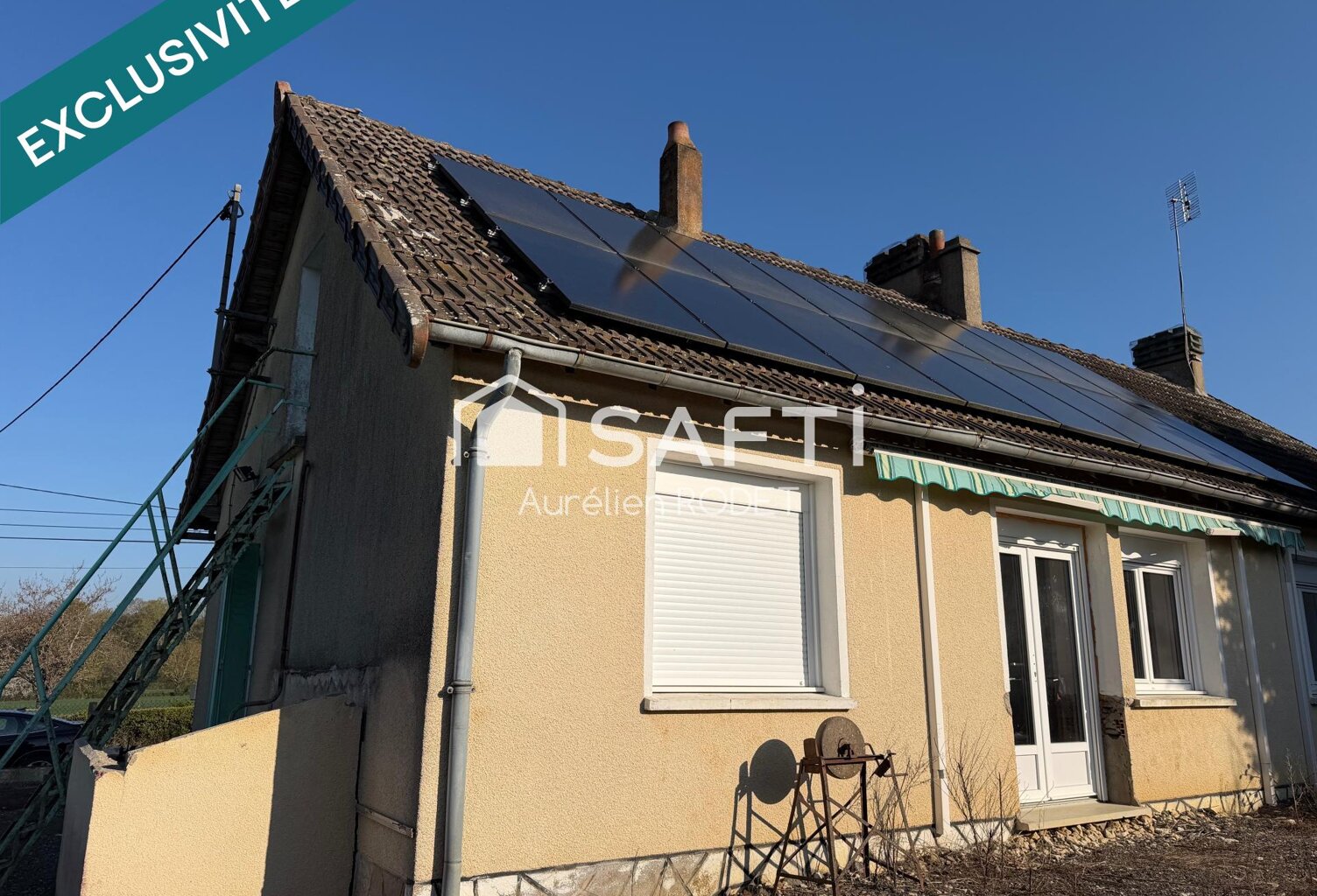 Maison de plain-pied, en partie rénovée. — photo 1