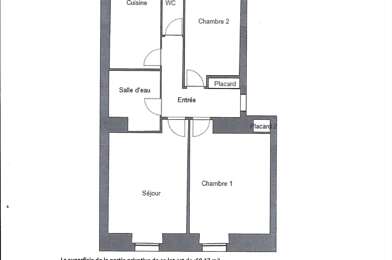 Appartement 3 pièces 265000 €