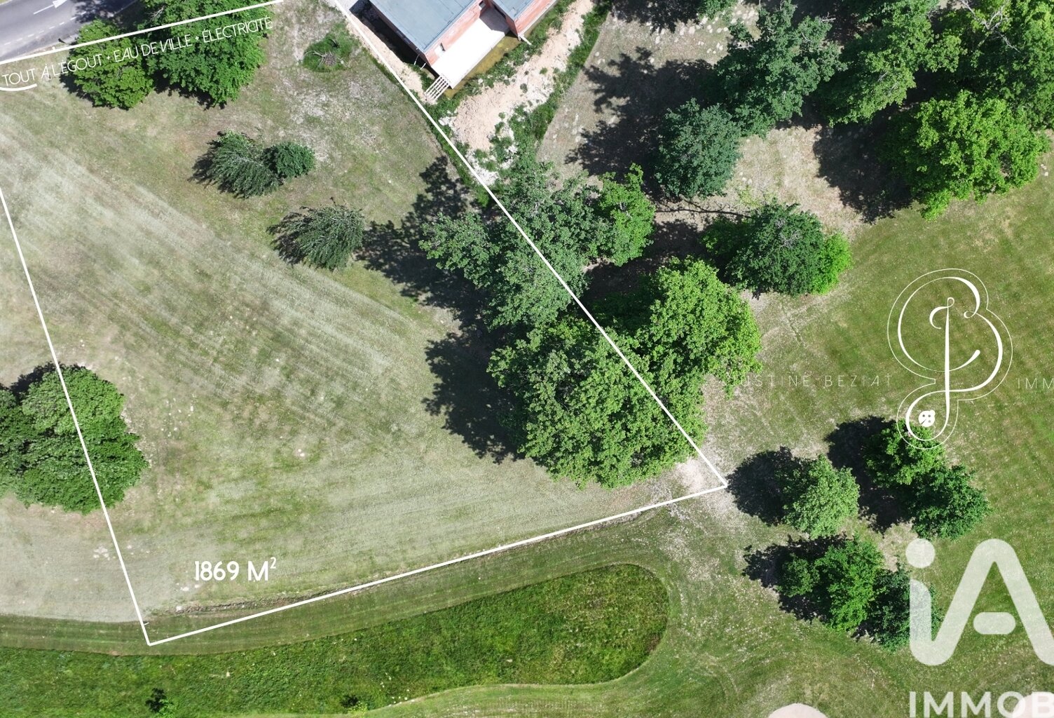 Vente Terrain à bâtir 1 869 m&sup2; — photo 1