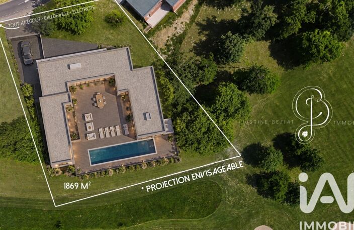 Vente Terrain à bâtir 1 869 m&sup2; — photo 2