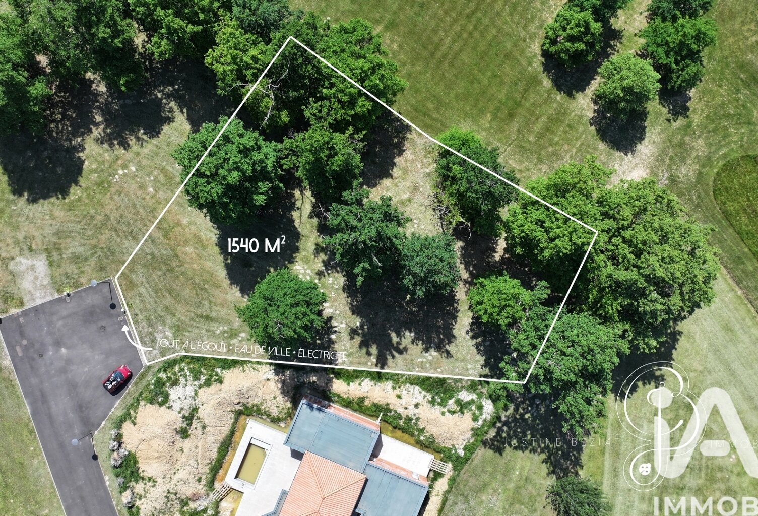 Vente Terrain à bâtir 1 540 m&sup2; — photo 1