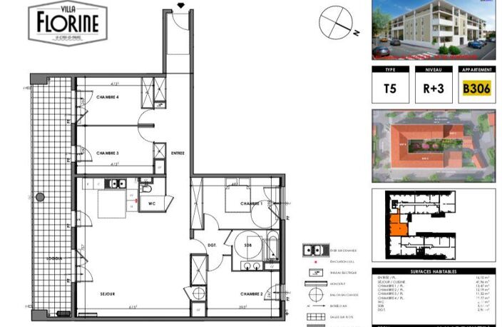 Vente Appartement 5 pièces — photo 2