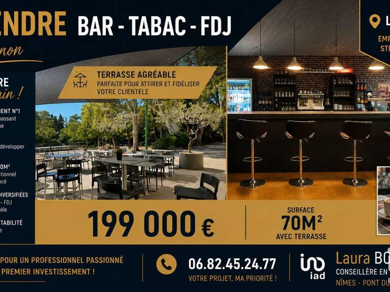 Vente Bar-tabac 70 m&sup2; — photo 1
