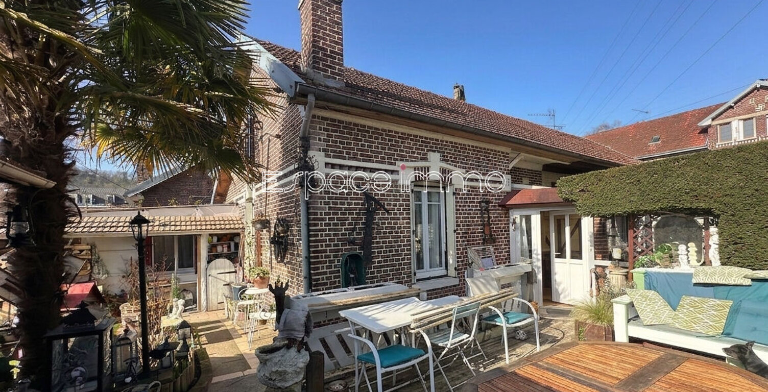Maison vendue en viager occupé - 78m² - 2 chambres - 187m² de terrain - Bapeaume les Rouen — photo 1