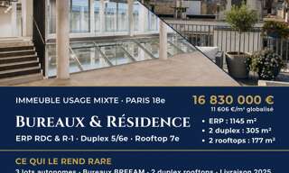 Immeuble  2450 m² à vendre à Paris 18 (75018)