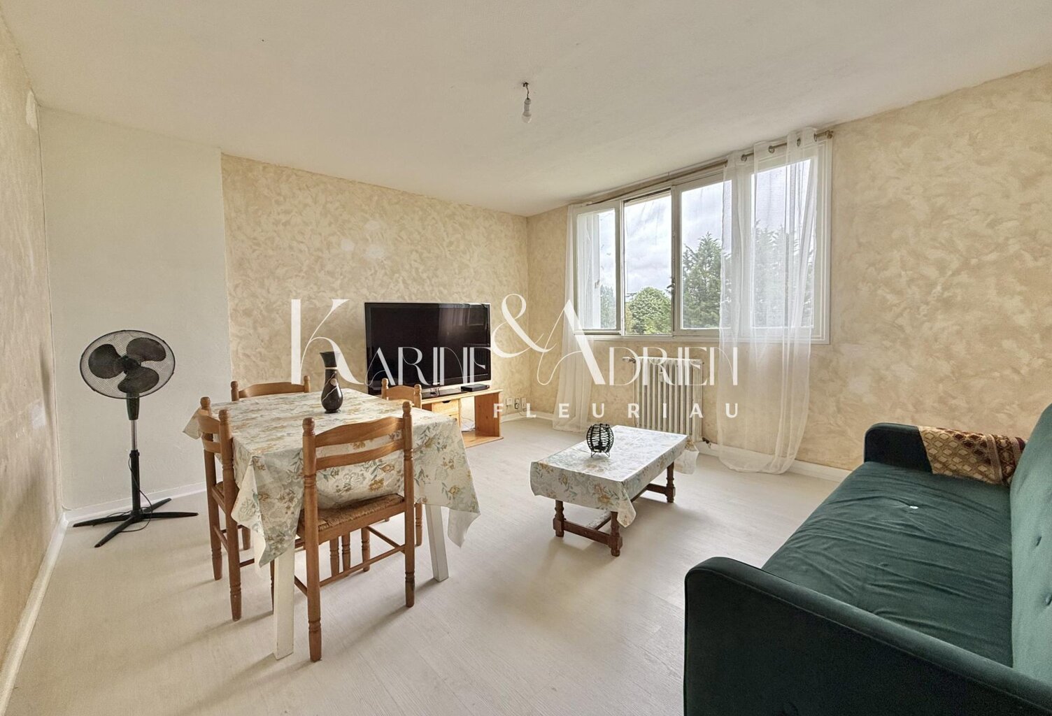 Appartement 3 chambres, cave et place de parking — photo 1