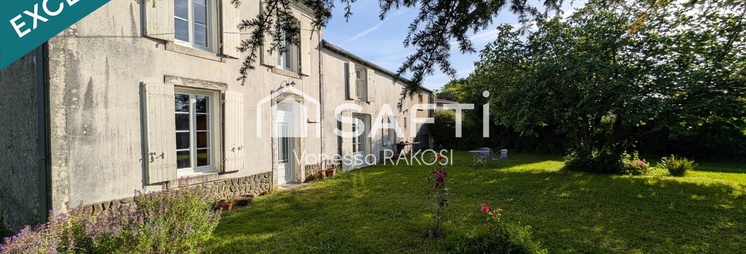 Maison 5 Pièces 130 m² à vendre à Les Églises-d'Argenteuil (17400)