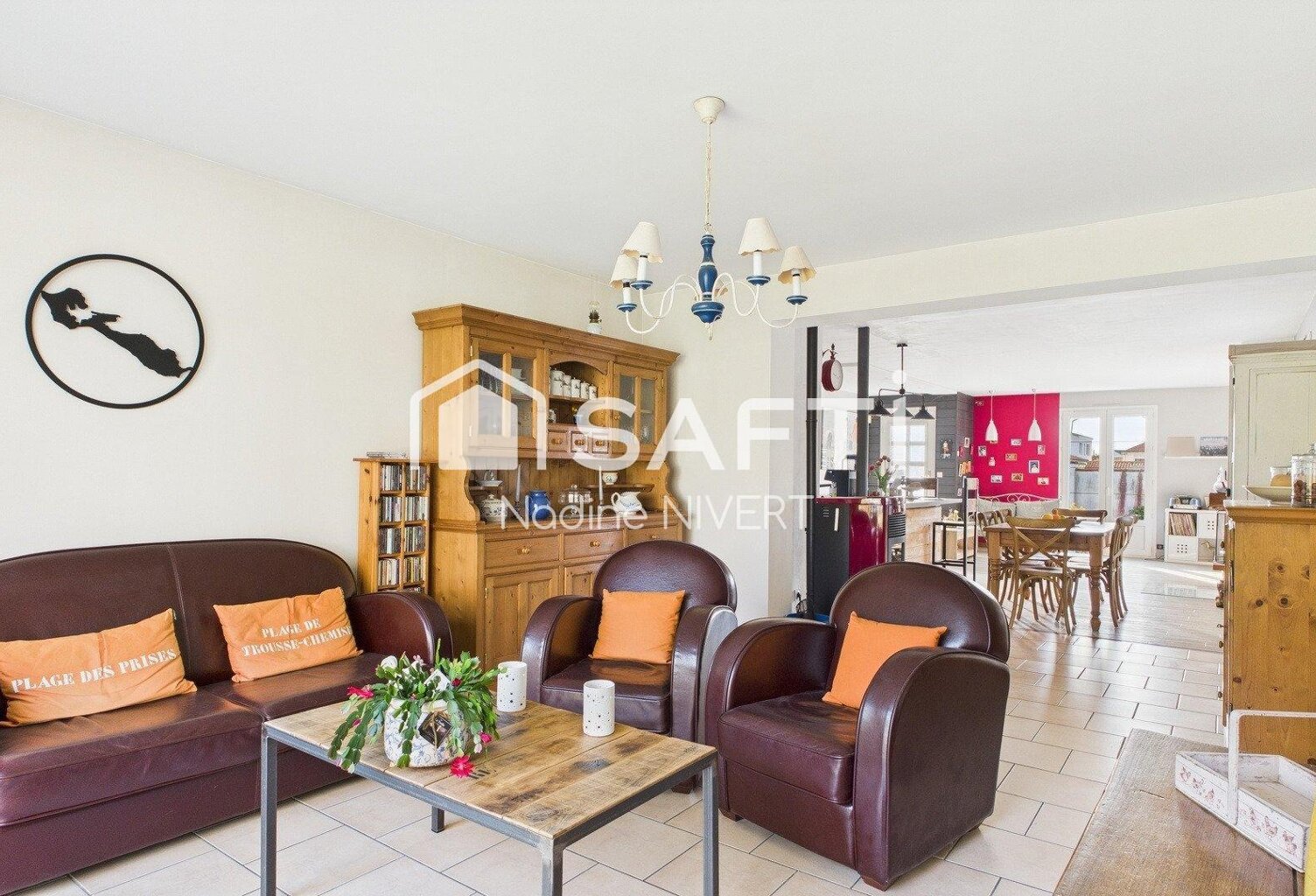 Maison plain-pied 155M2, 5 chambres, Piscine, Terrain 1000M2 — photo 1