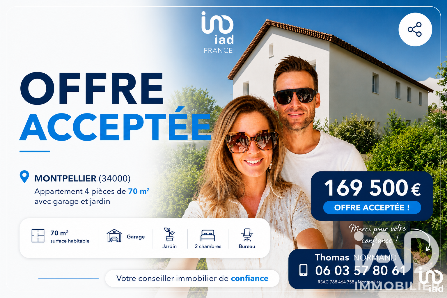 Agence immobilière de I@D FRANCE