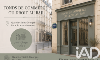 Commerce  52 m² à vendre à Paris 9 (75009)