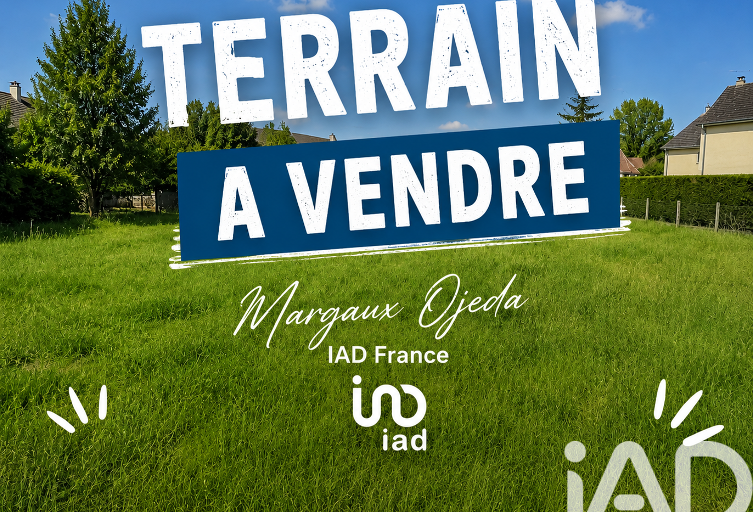 Vente Terrain 405 m&sup2; — photo 1