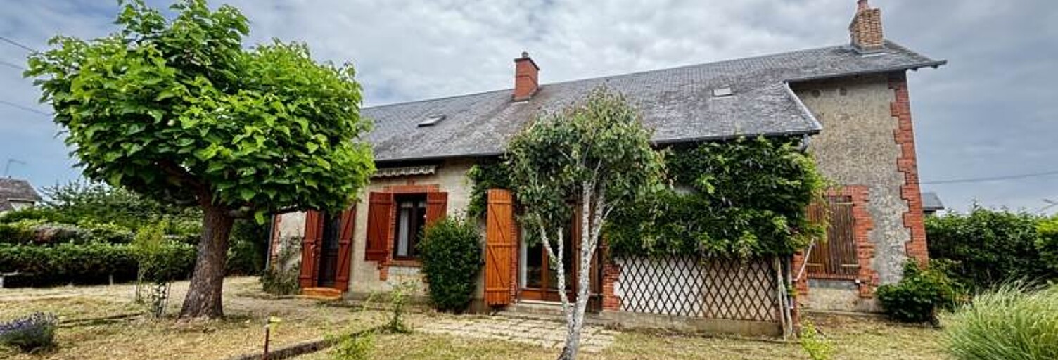 Maison 6 Pièces 124 m² à vendre à Lunery (18400)